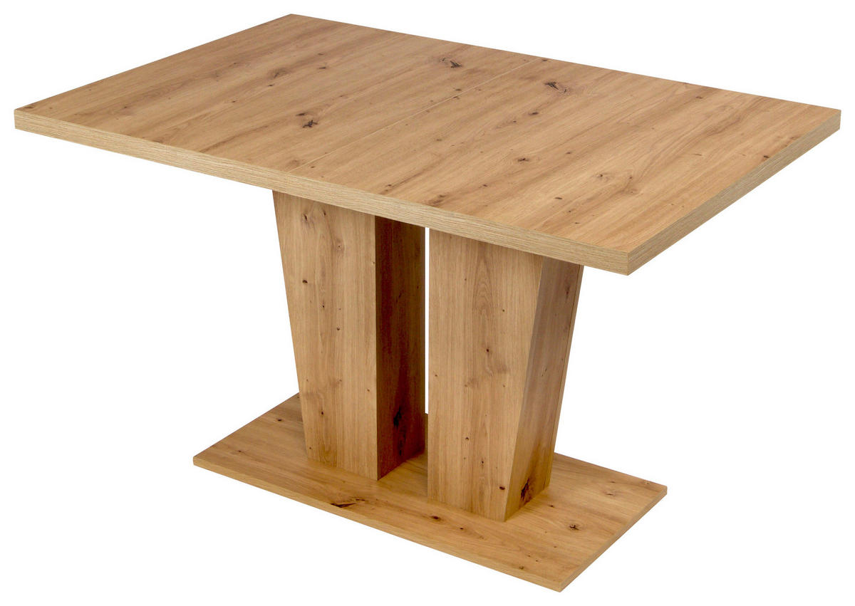 ECKBANKGRUPPE in Textil, Holzwerkstoff Dunkelgrau, Eiche Artisan  - Dunkelgrau/Eiche Artisan, KONVENTIONELL, Holz/Holzwerkstoff (125/165cm)