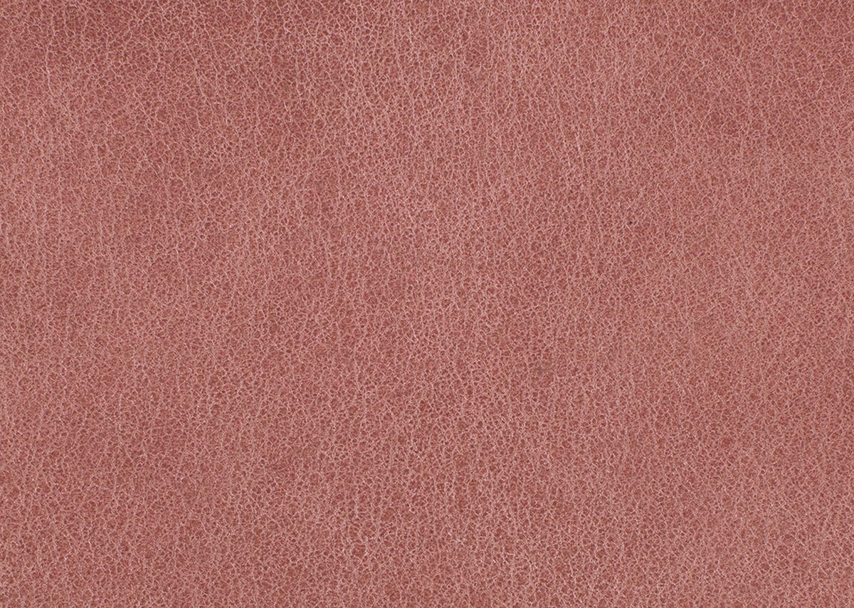 ARMLEHNSTUHL  in Echtleder naturbelassen  - Wildeiche/Altrosa, Design, Leder/Holz (63/74-90/57-73cm) - Koinor