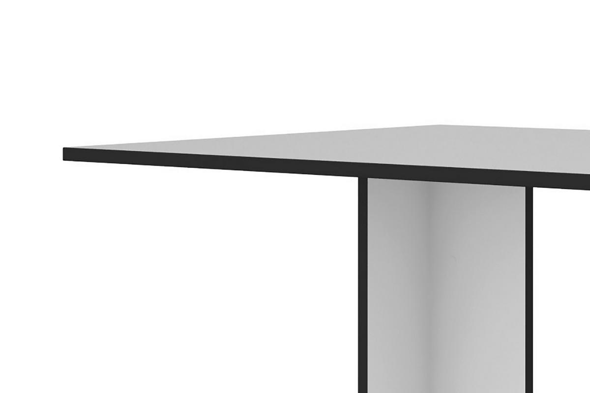 ESSTISCH 110/70/75 cm Nachbildung  Holzwerkstoff rechteckig Weiß  - Weiß, MODERN, Holzwerkstoff (110/70/75cm) - MID.YOU