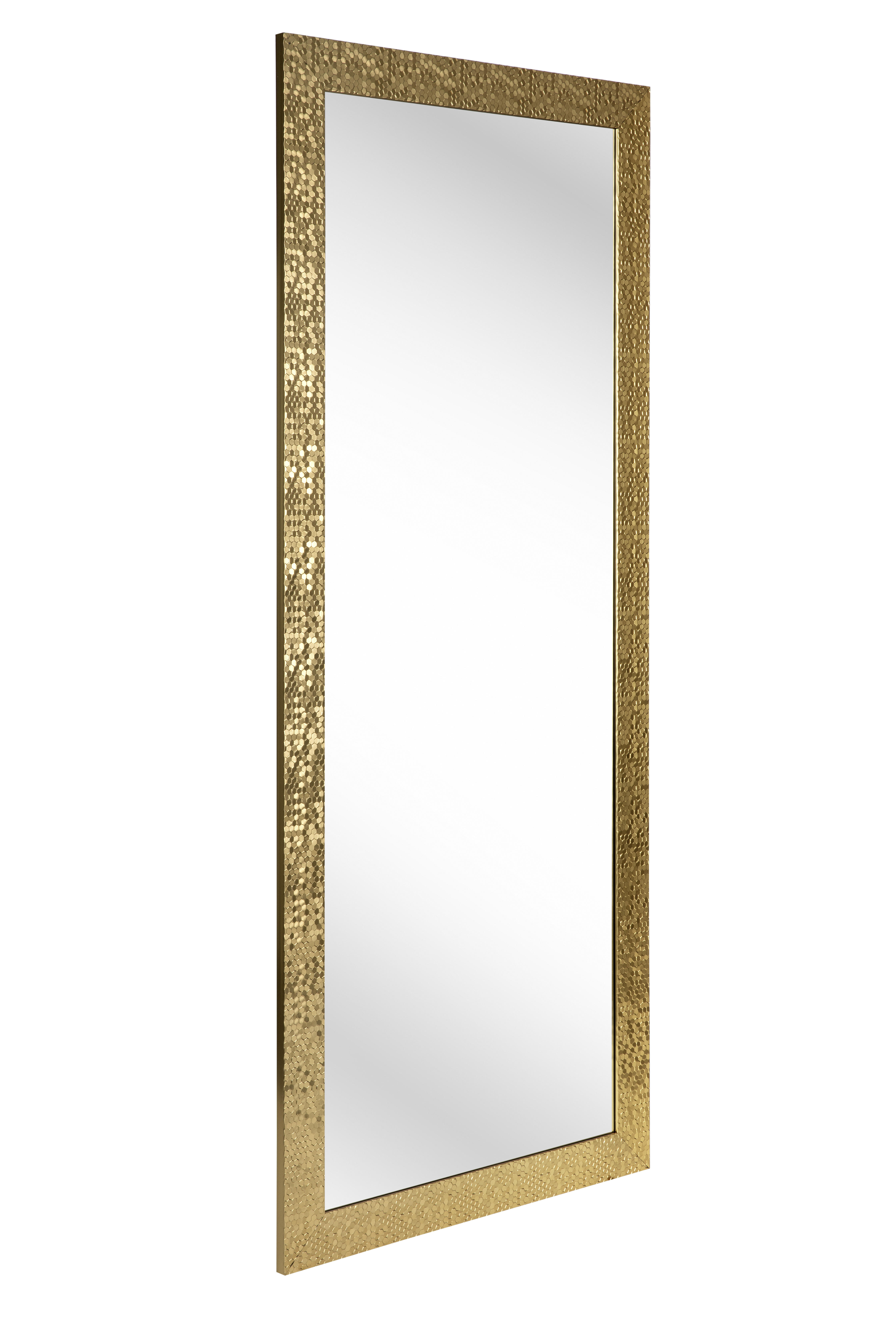 WANDSPIEGEL 70/170/2 cm  - Goldfarben, Lifestyle, Glas/Kunststoff (70/170/2cm) - Carryhome