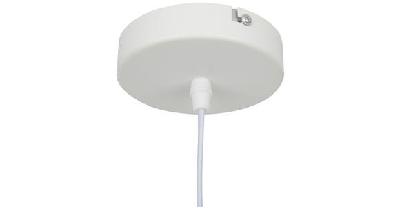 HÄNGELEUCHTE 24,5/139,5 cm  - Grauweiß, Trend, Holz/Metall (24,5/139,5cm) - Novel