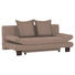 SCHLAFSOFA Hellbraun - Hellbraun/Braun, KONVENTIONELL, Holz/Textil (194/73/91cm) - VENDA