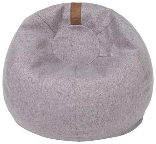 SITZSACK Fleece Uni 90 L  - Grau, Basics, Textil (55/45/55cm) - Xora