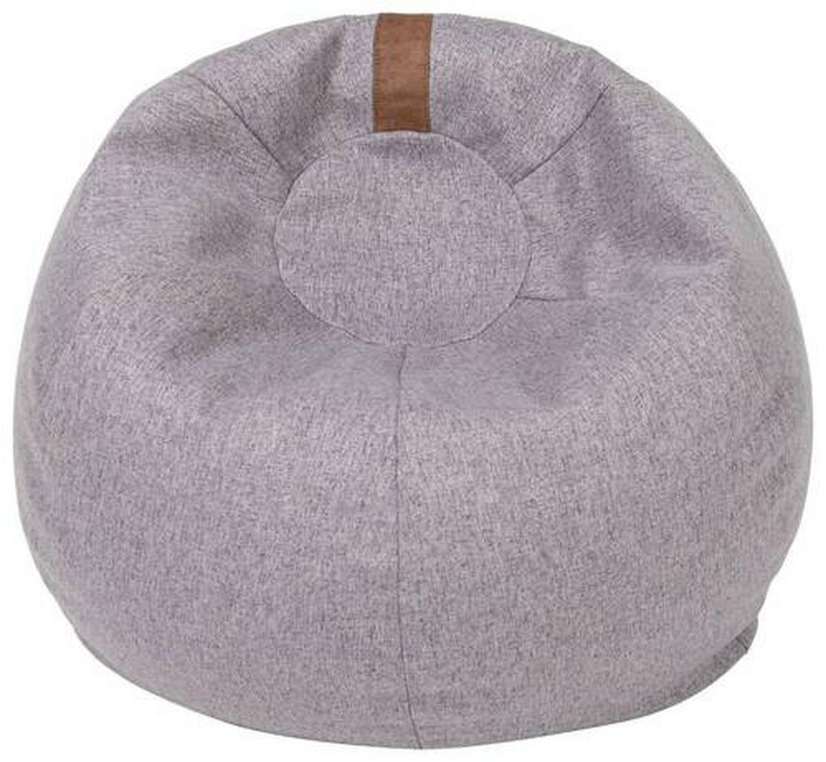SITZSACK Fleece Uni 90 L  - Grau, Basics, Textil (55/45/55cm) - Xora