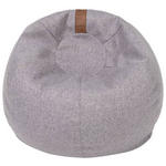 SITZSACK Fleece Uni 90 L  - Grau, Basics, Textil (55/45/55cm) - Xora
