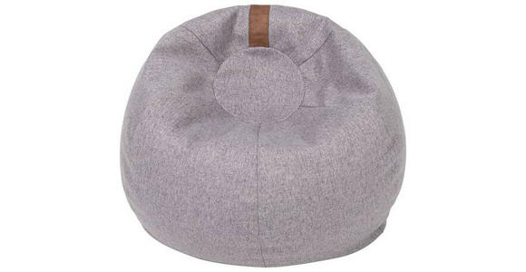 SITZSACK Fleece Uni 90 l  - Grau, Basics, Textil (55/45/55cm) - Xora