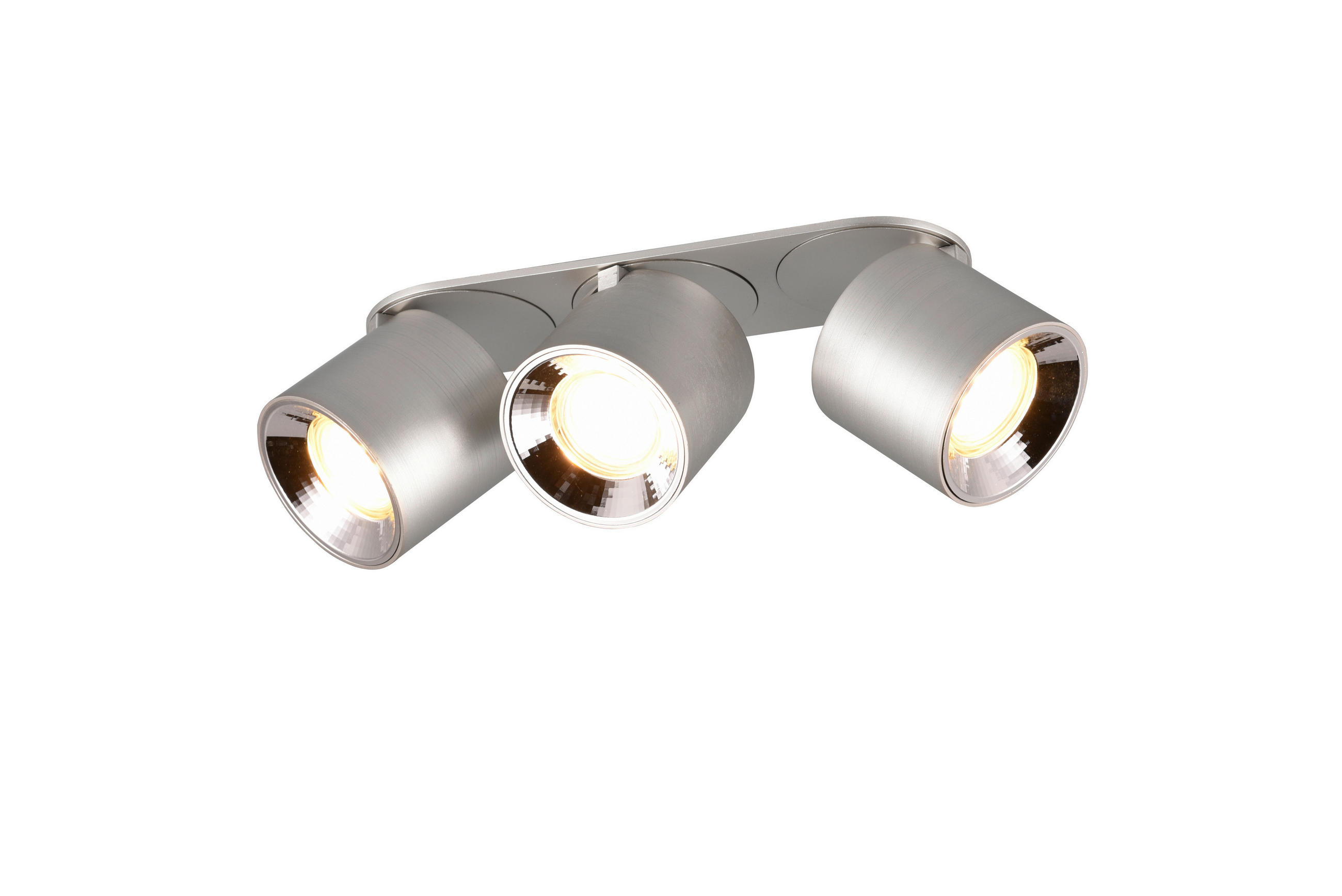 STRAHLER - Nickelfarben, Basics, Metall (27,3/12/8,7cm) - Trio Leuchten
