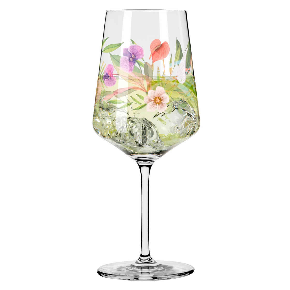 SPRITZERGLAS 544 ml  - Lila/Grün, LIFESTYLE, Glas (9,3/22,5/9,3cm) - Ritzenhoff