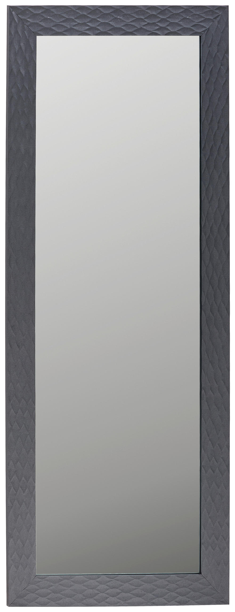 Oglindă De Perete 70/170/1,6 cm    - argintiu/negru, Lifestyle, plastic/sticlă (70/170/1,6cm) - Carryhome