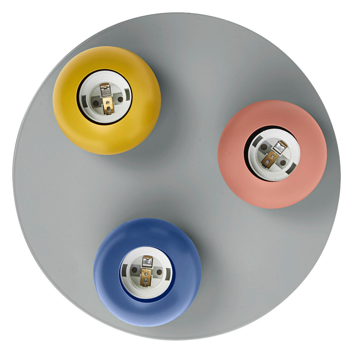 DECKENLEUCHTE  25/10.3 cm    - Design, Metall (25/10.3cm) - Osram