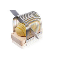 GEMÜSESCHNEIDER Hassel  - Design, Holz/Metall (14/9,6/11cm) - Gefu