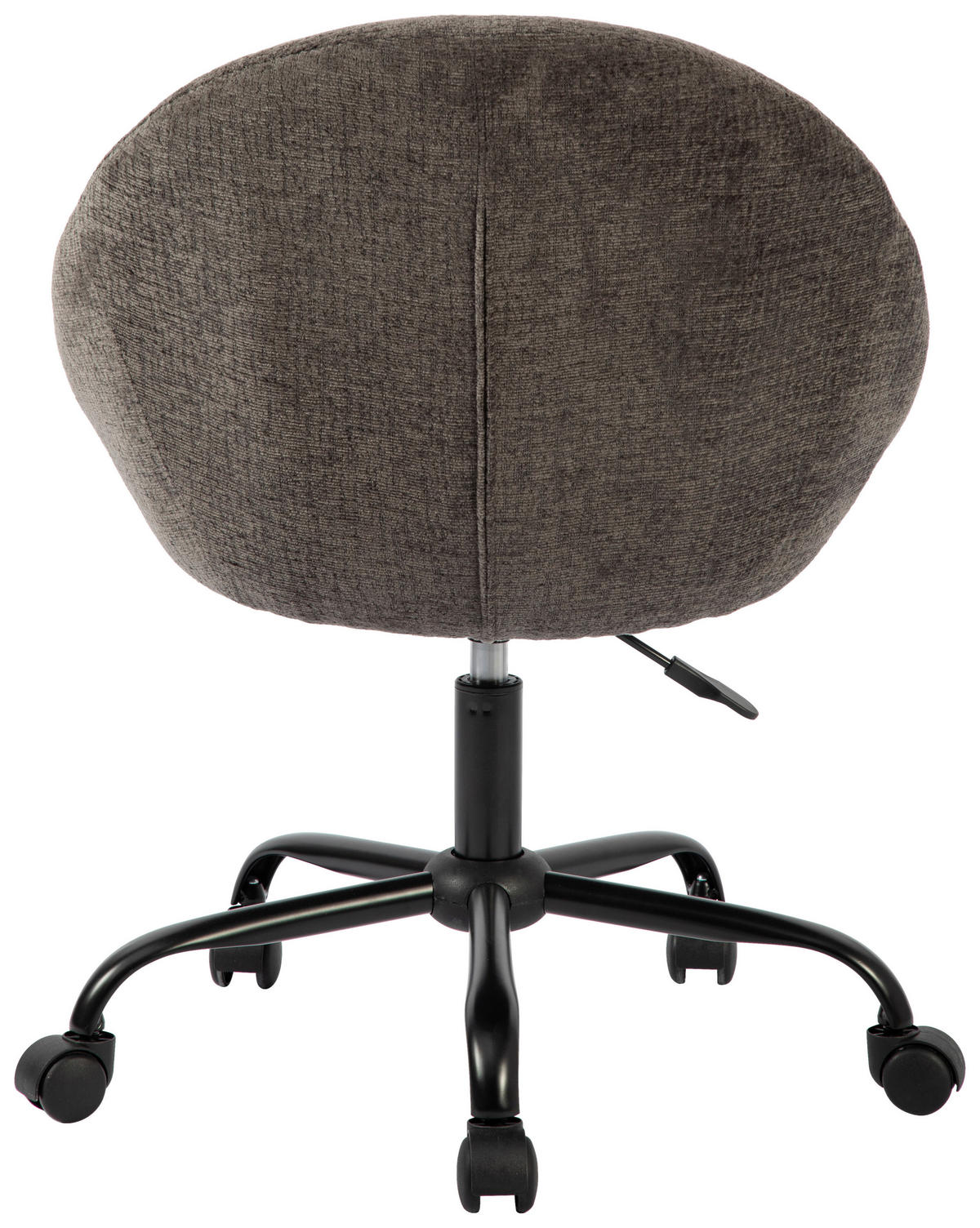DREHSTUHL Struktur Grau, Weiß  - Weiß/Grau, MODERN, Kunststoff/Textil (62/79/87/61cm) - MID.YOU