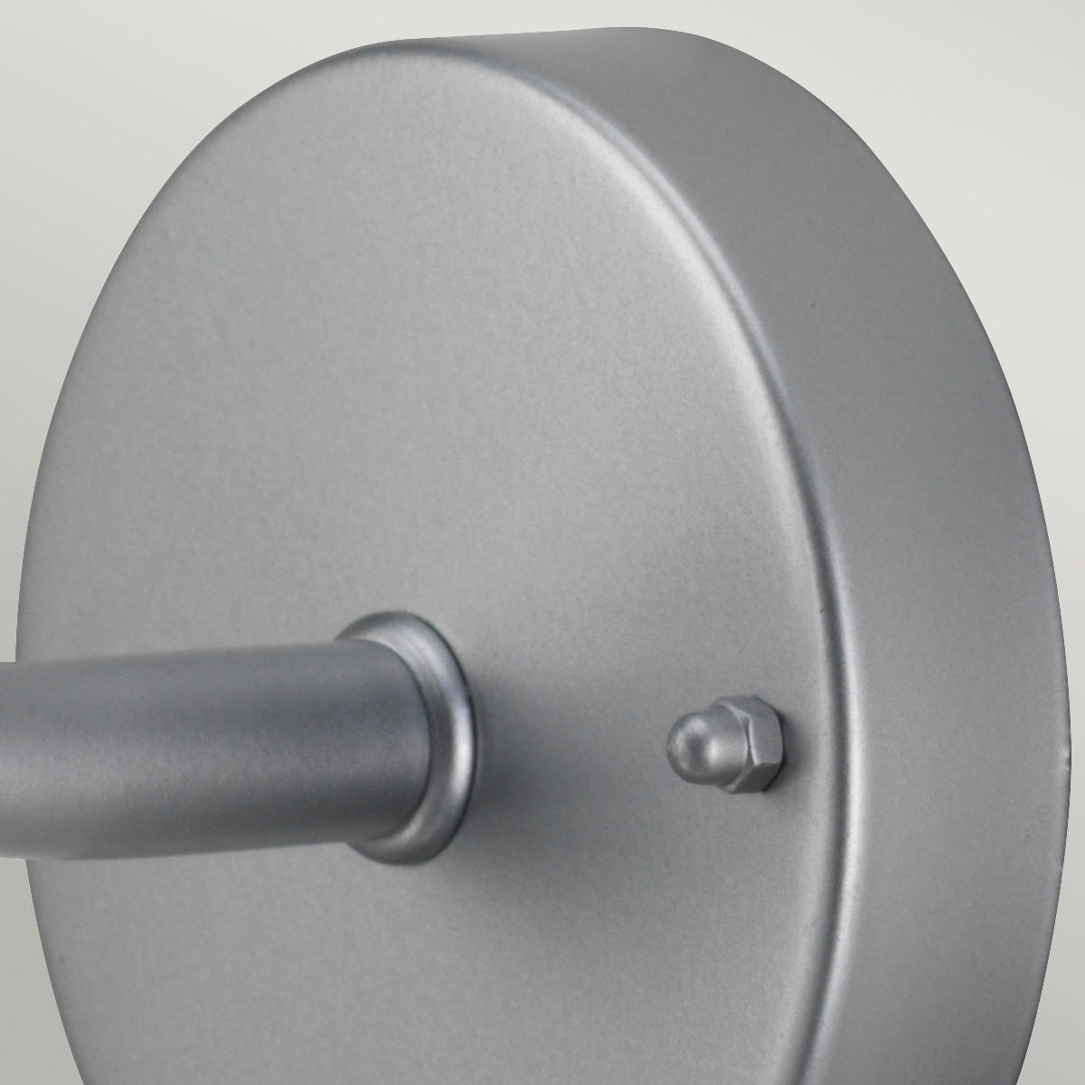 ZUNANJA STENSKA SVETILKA  Klampenborg   27.5/25.5/42 cm          - srebrne barve, Konvencionalno, kovina/steklo (27.5/25.5/42cm)