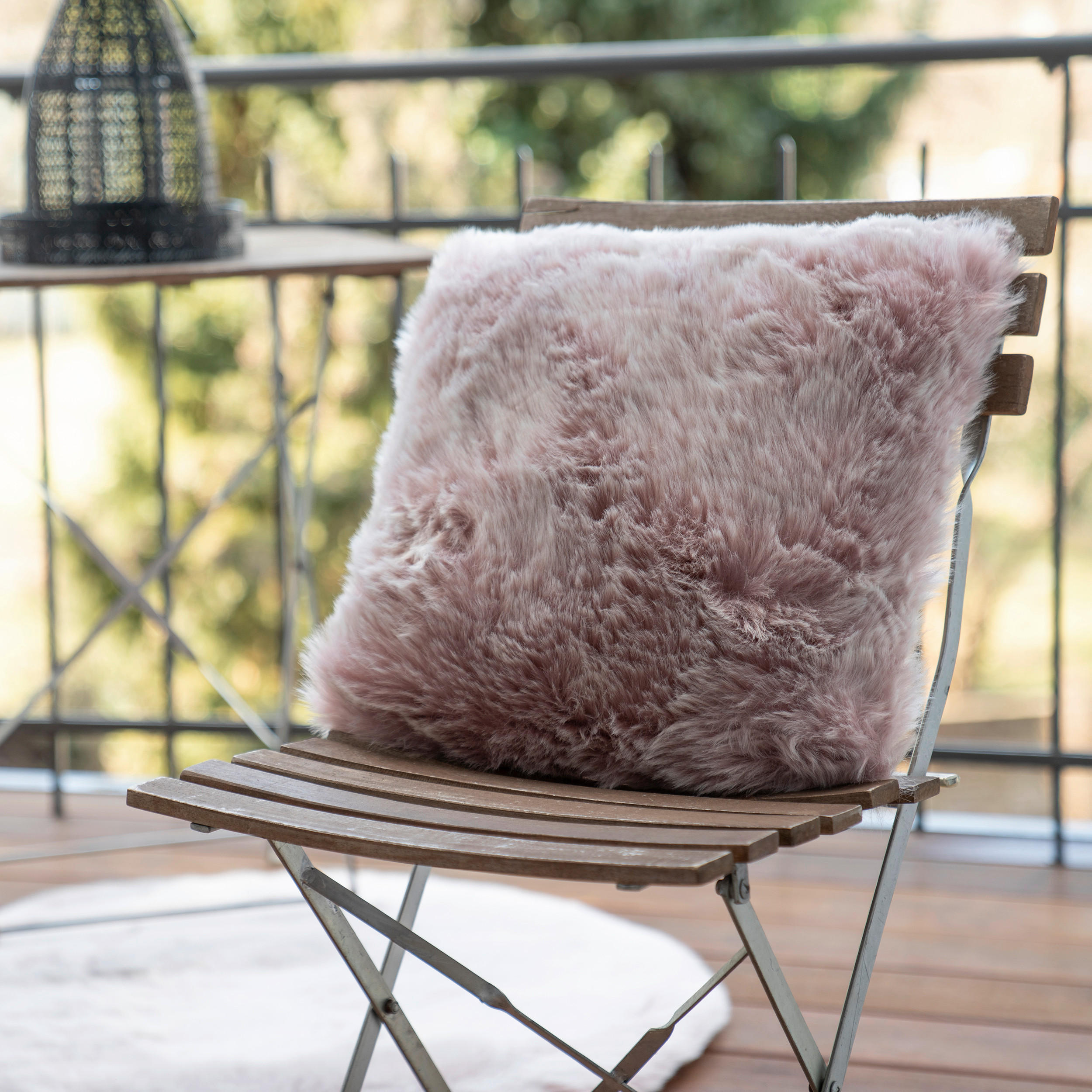 ZIERKISSEN  40/40 cm   - Pink, Design, Textil (40/40cm) - Obsession