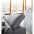ECKSOFA  in Webstoff Hellgrau  167/250 cm  - Silberfarben/Hellgrau, Design, Textil/Metall (167/250cm) - Xora