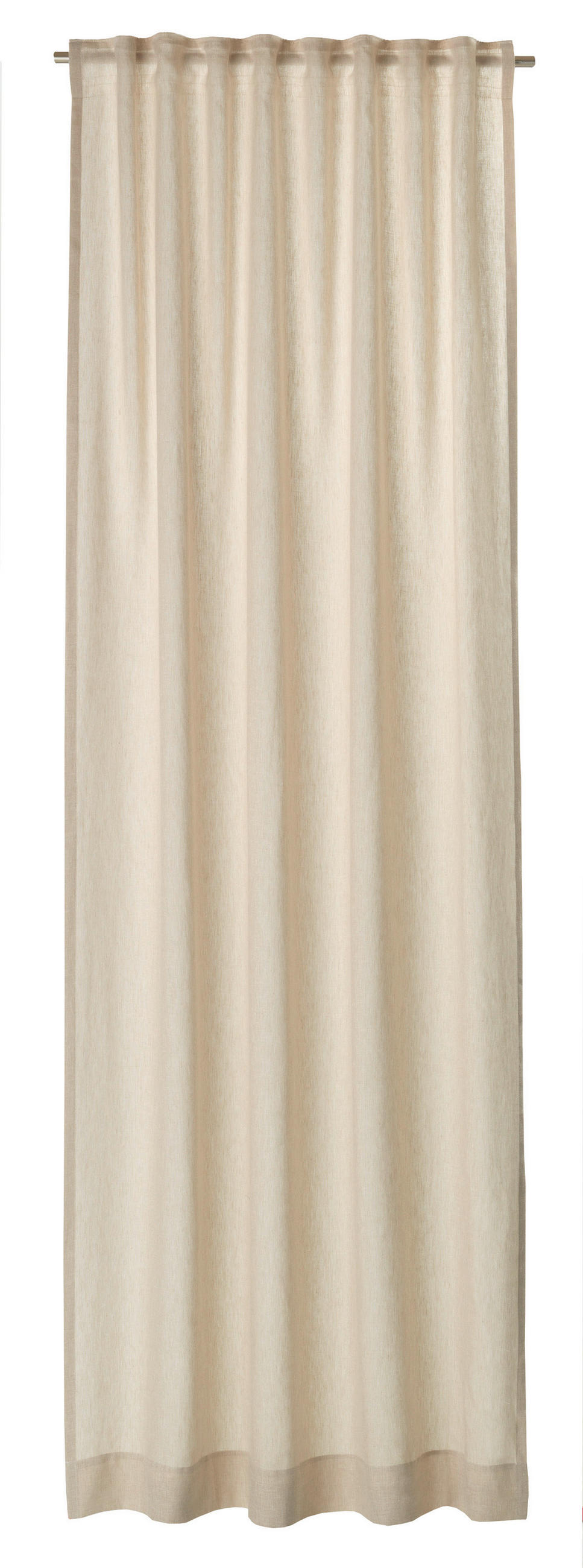 FERTIGVORHANG  halbtransparent  125/250 cm   - Naturfarben, Basics, Textil (125/250cm) - Schöner Wohnen