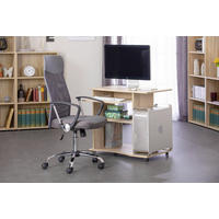 COMPUTERTISCH Sonoma Eiche  - Sonoma Eiche, KONVENTIONELL, Holzwerkstoff/Kunststoff (80/50/75cm) - MID.YOU