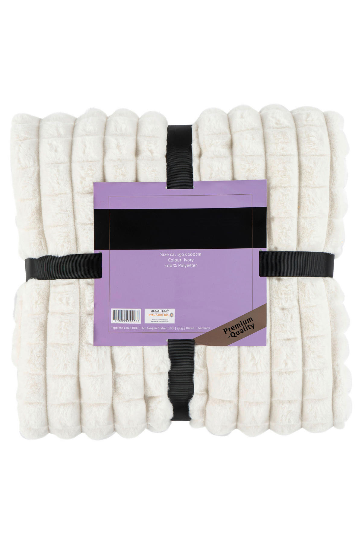 WOHNDECKE 150/200 cm  - Elfenbein, Basics, Textil (150/200cm) - Kayoom