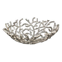 DEKOSCHALE - Silberfarben, Basics, Metall (36cm)