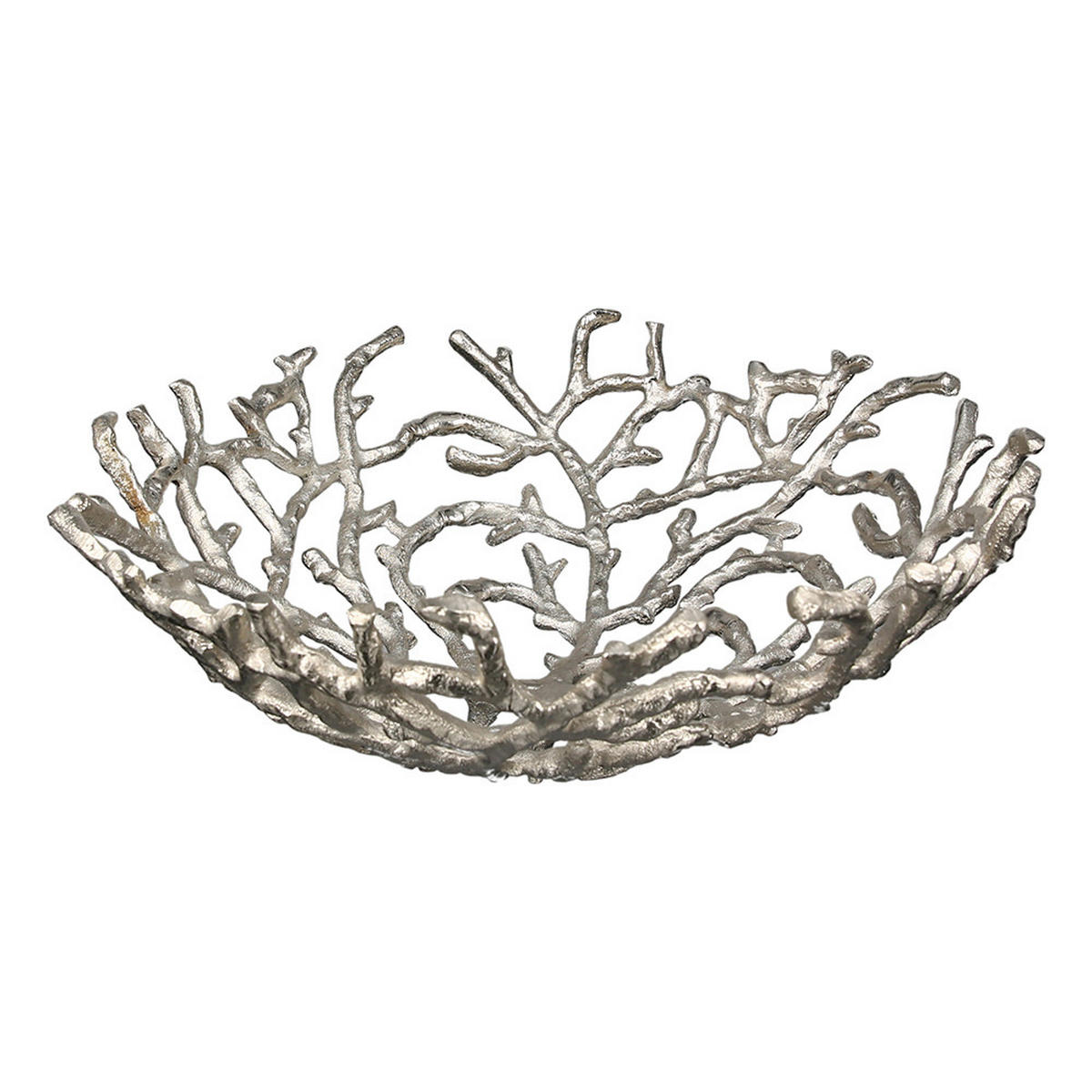DEKOSCHALE - Silberfarben, Basics, Metall (36cm)