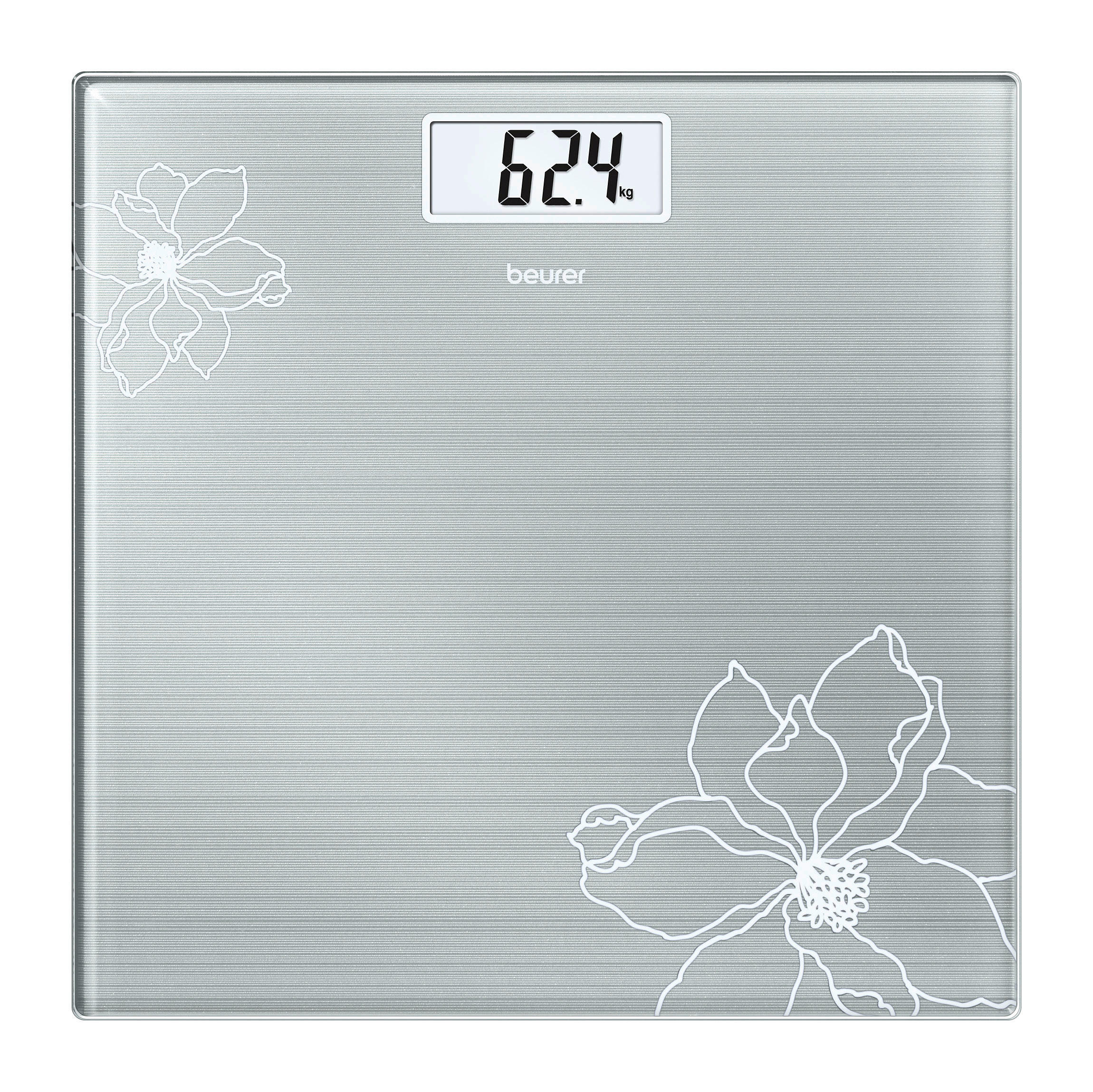 PERSONENWAAGE - Grau, Basics (31,8/3,2/31,7cm) - Beurer