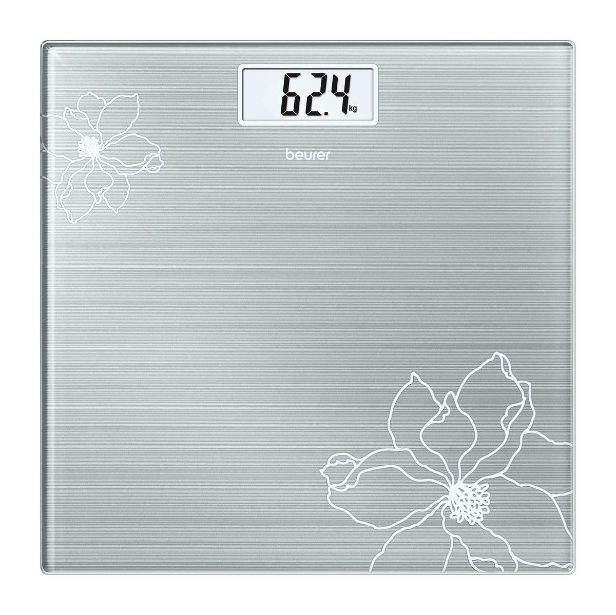 PERSONENWAAGE - Grau, Basics (31,8/3,2/31,7cm) - Beurer
