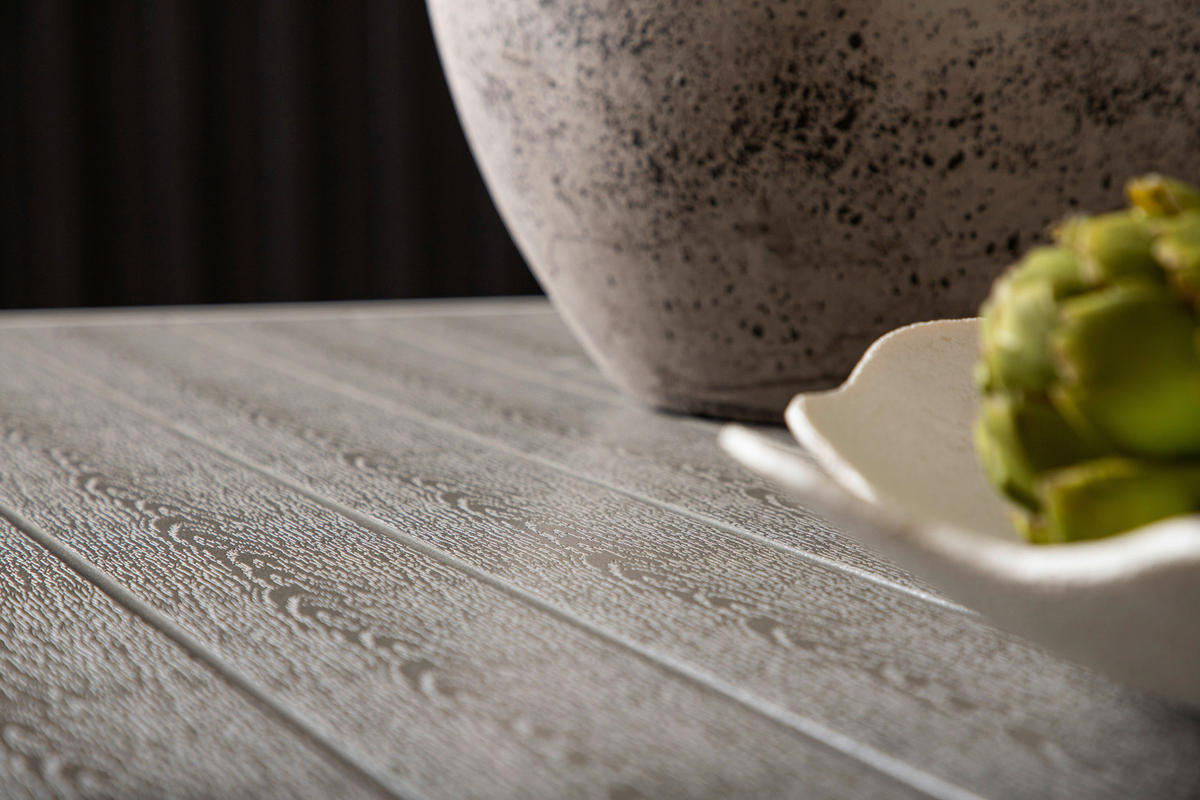 GARTENTISCH 150/90/75 cm  - Weiß/Grau, KONVENTIONELL, Holz/Metall (150/90/75cm) - Gardenson