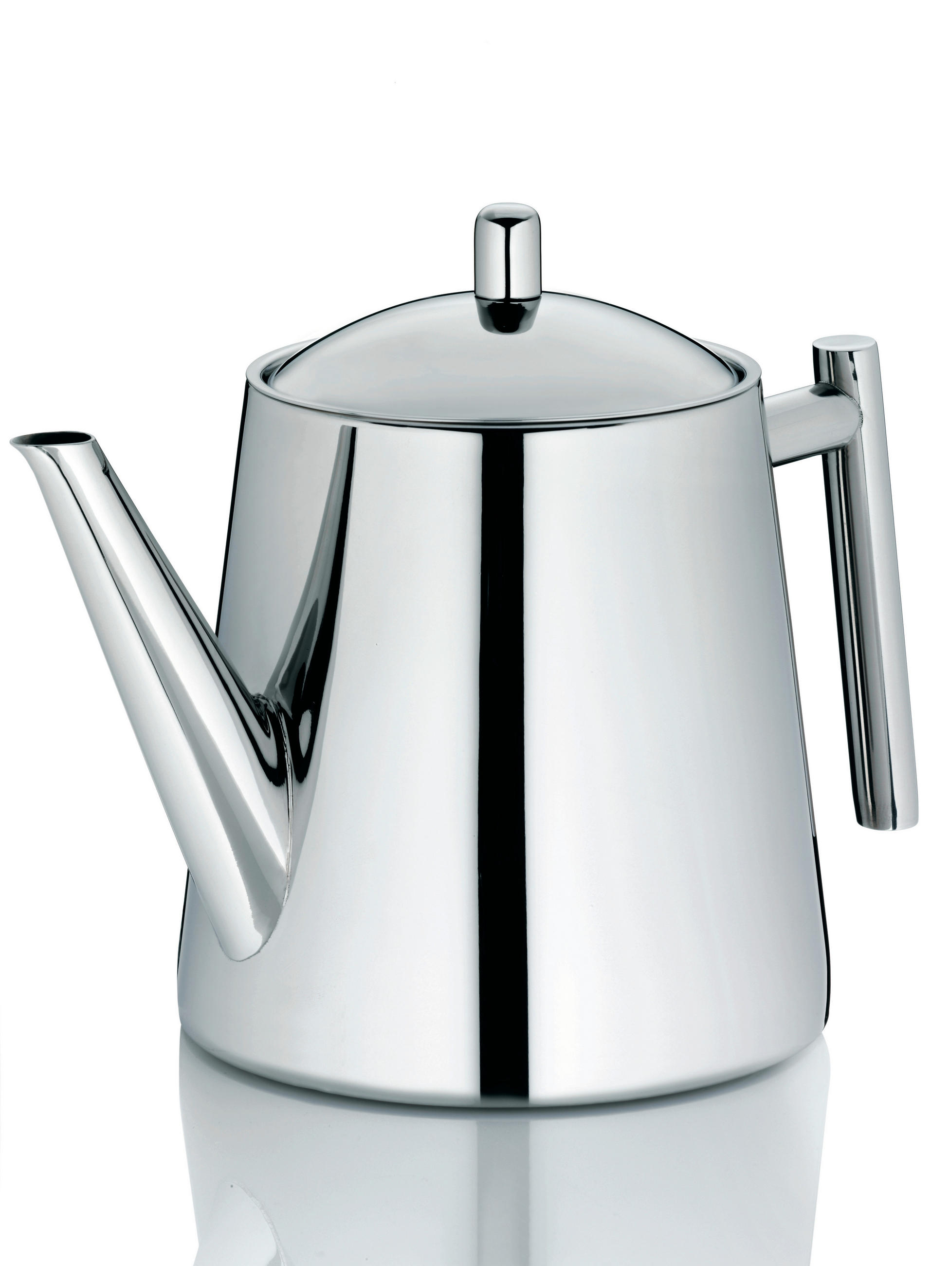 TEEKANNE Ancona  - Silberfarben, KONVENTIONELL, Metall (14/18cm) - Kela