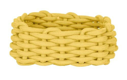 AUFBEWAHRUNGSKÖRBCHEN  - Senfgelb, Konventionell, Textil (21,5/7,5/21,5cm) - Schöner Wohnen