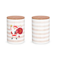 VORRATSDOSE  - Basics, Keramik (11,1/15,6/11,1cm) - X-Mas