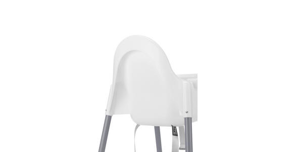 HOCHSTUHL  - Weiß/Grau, Basics, Kunststoff/Metall (64/56/87,5cm) - My Baby Lou