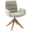 ARMLEHNSTUHL  in Cord  - Naturfarben, Design, Holz/Textil (61/88/66cm) - Dieter Knoll