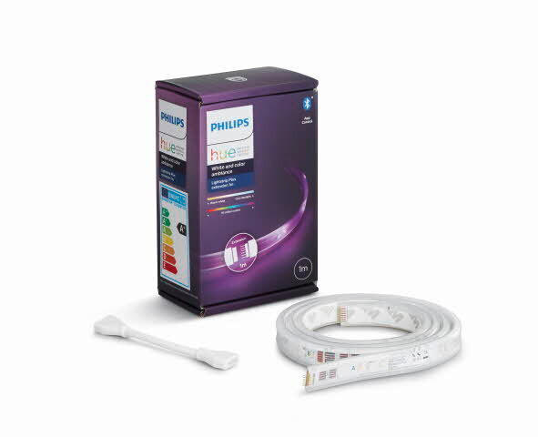 LED-STRIP White & Color Lightstrip Plus Extension 1m 100 cm   - Weiß, Basics, Kunststoff (100cm) - Philips HUE