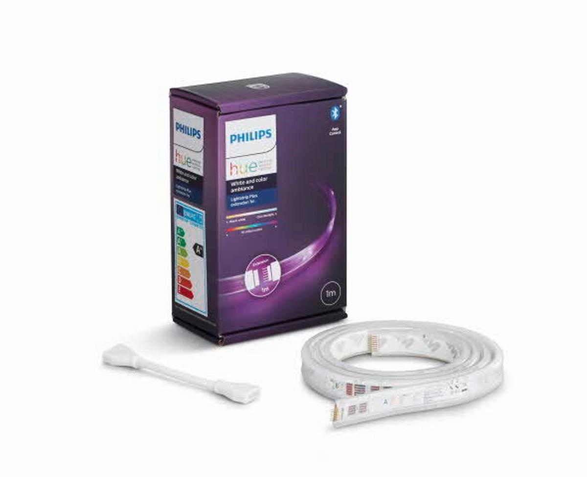 LED-STRIP White & Color Lightstrip Plus Extension 1m 100 cm   - Weiß, Basics, Kunststoff (100cm) - Philips HUE