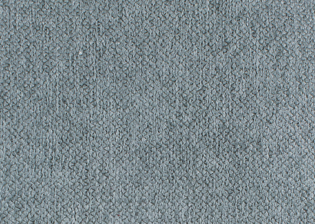 ECKSOFA in Flachgewebe Blaugrau  - Blaugrau/Schwarz, Design, Textil/Metall (190/309cm) - Beldomo Style