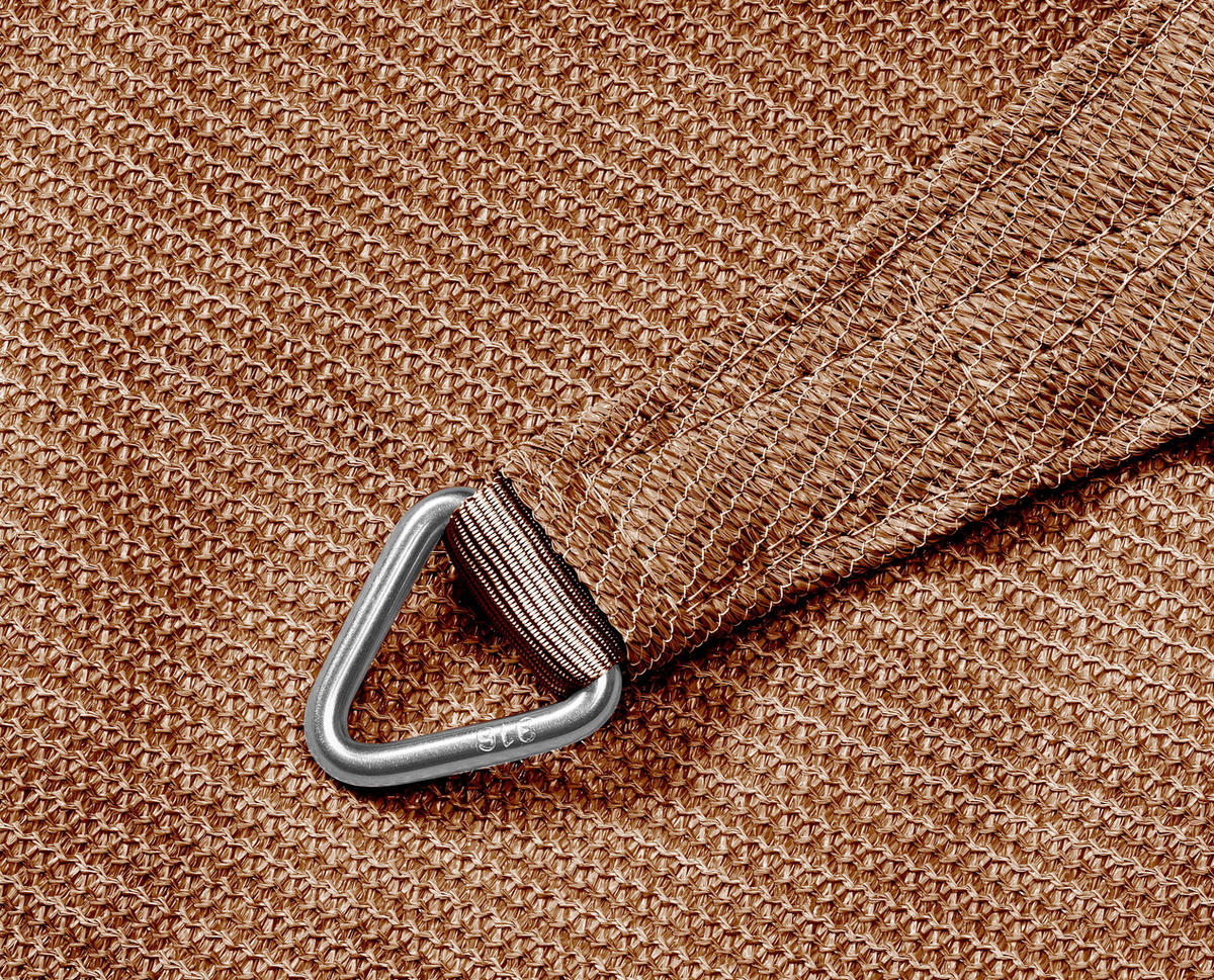 SONNENSEGEL  - Sandfarben, MODERN, Kunststoff (500/1/500cm) - Gardenson