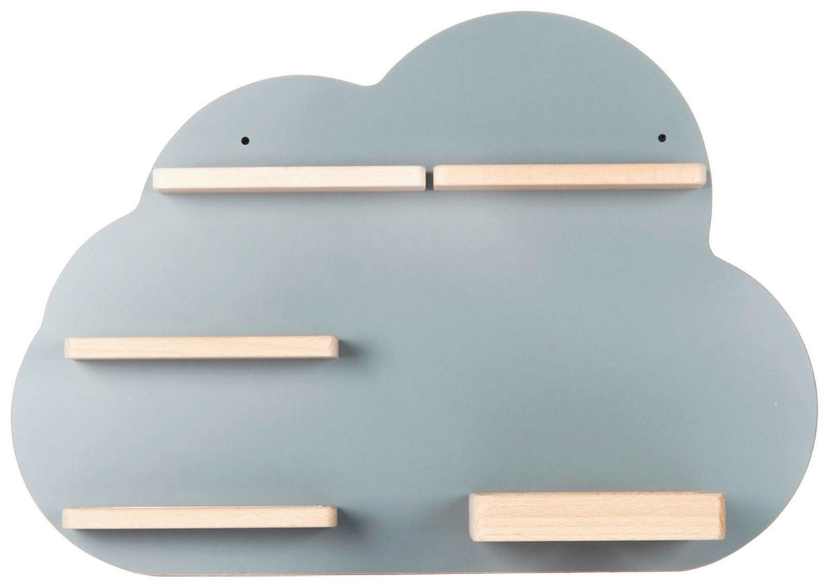 KINDERREGAL Grau  - Grau, MODERN, Holzwerkstoff (48/35/19cm) - MID.YOU