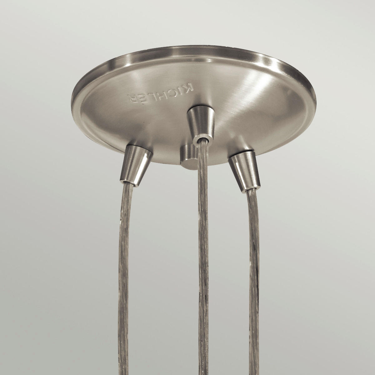 HÄNGELEUCHTE 21.6/25.6 cm    - Nickelfarben, Konventionell, Glas/Metall (21.6/25.6cm) - Elstead Lighting