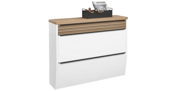 SCHUHKIPPER  in 121/95/31 cm  - Eichefarben/Anthrazit, Design, Holz/Holzwerkstoff (121/95/31cm) - Dieter Knoll