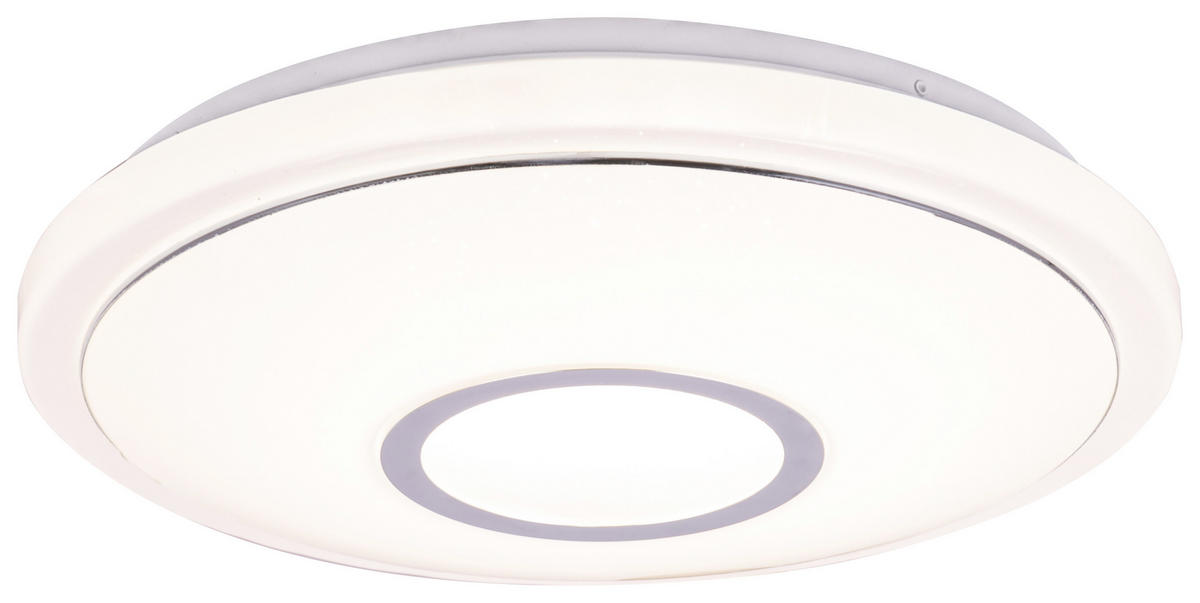 LED-DECKENLEUCHTE 16 W  40/6,5 cm    - Basics, Kunststoff/Metall (40/6,5cm) - Globo