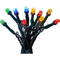 LICHTERKETTE 1500 cm  - Multicolor/Schwarz, Basics, Kunststoff (1500cm) - Eglo