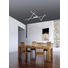LED STROPNÍ SVÍTIDLO - barvy niklu, Design, kov (102/91/5,7cm) - AMBIENTE