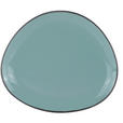 SPEISETELLER AQUA VERDE   30/26 cm  - Grün, Trend, Keramik (30/26cm) - Novel