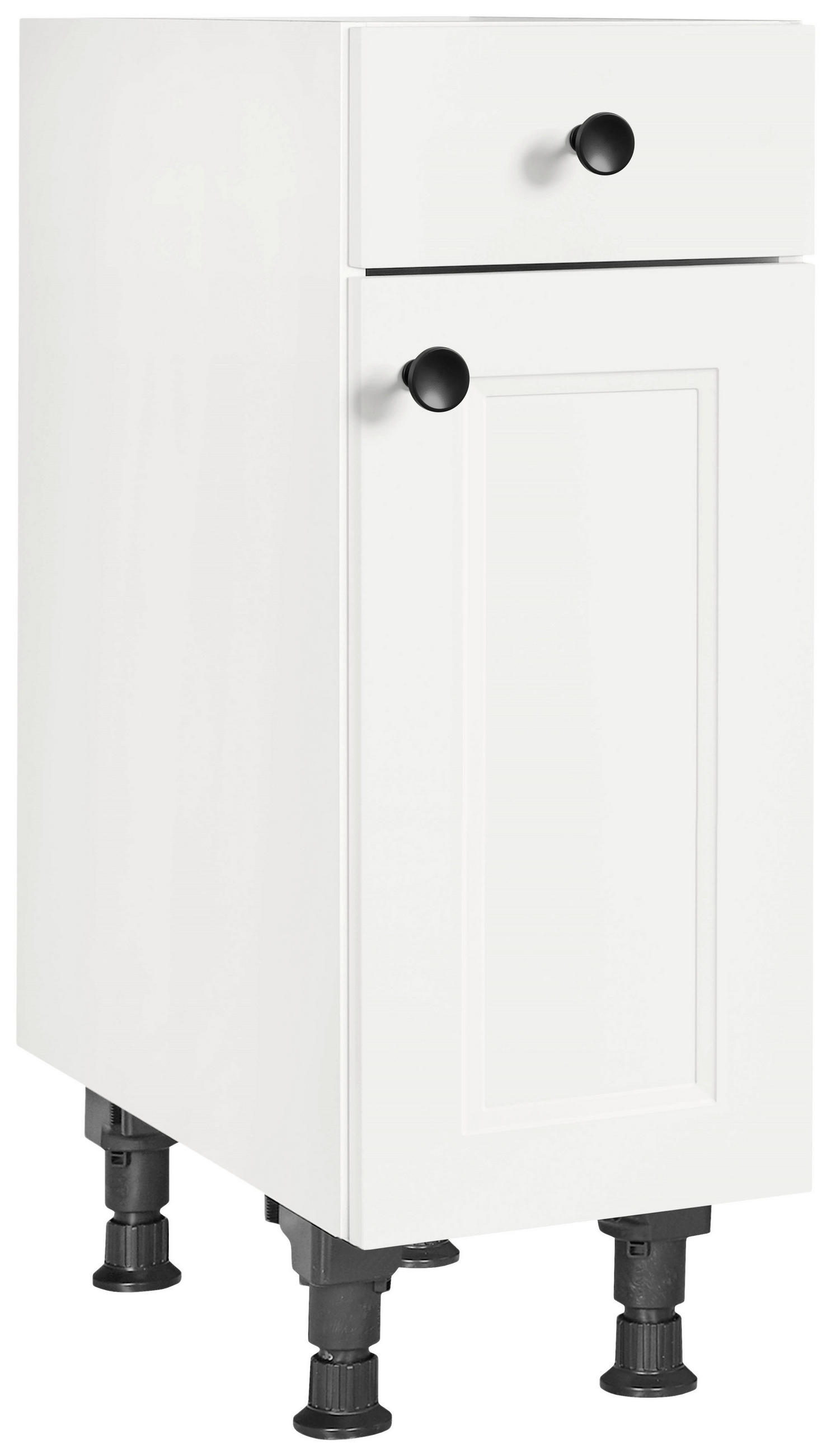 Nobilia Schubkastenunterschrank Cascada Weiß 30x87x56 cm