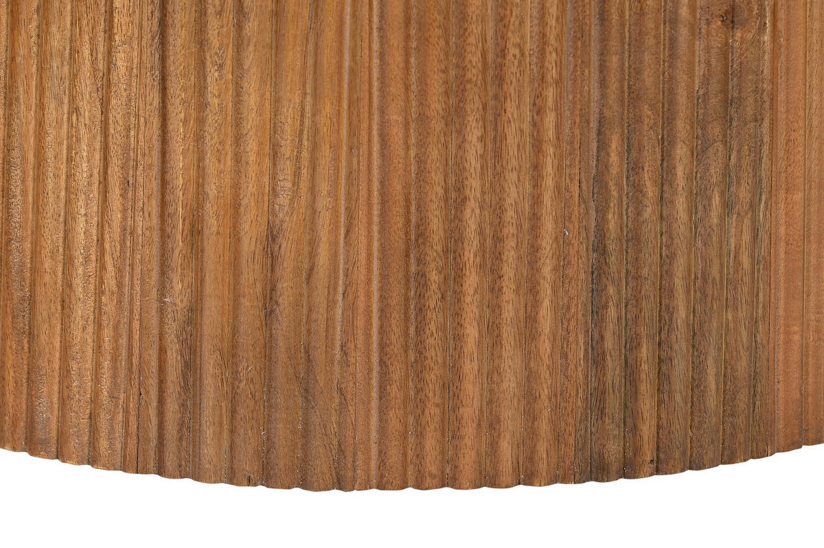 ESSTISCH 130/130/76 cm Echtholz  Holz rund Naturfarben  - Naturfarben, MODERN, Holz (130/130/76cm) - MID.YOU