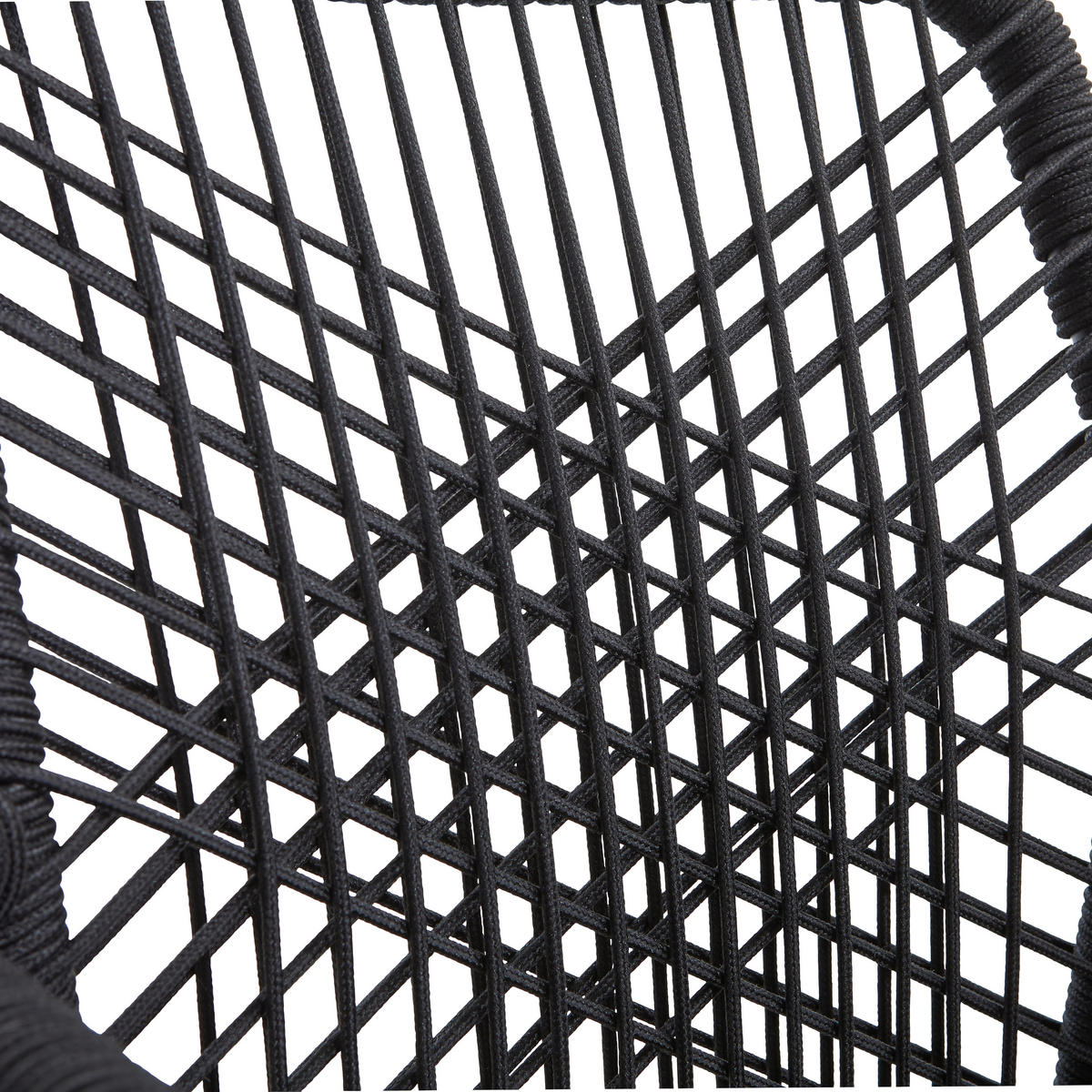 GARTENSESSEL Aluminium Schwarz  - Schwarz, Design, Textil/Metall (57/89/60cm) - Ambia Garden