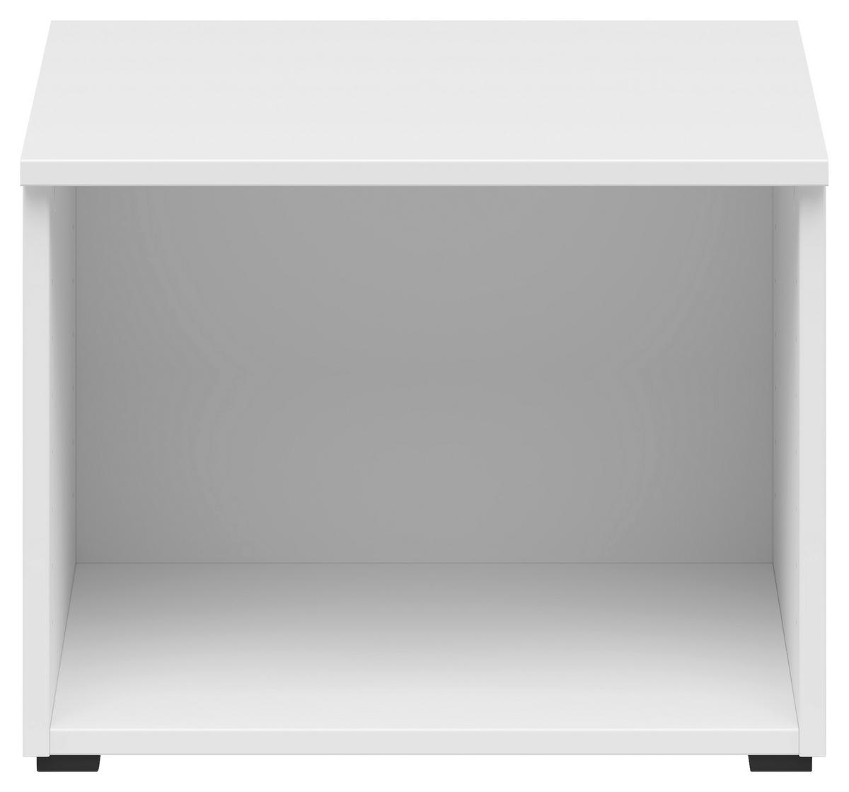 EXTENSIE PENTRU ETAJERĂ  45/35/40 cm alb  - alb, Modern, material pe bază de lemn (45/35/40cm)