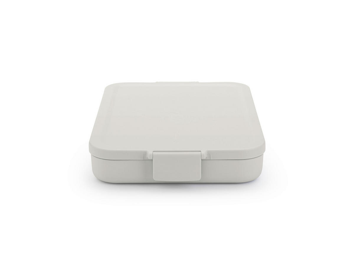 KRABIČKA NA OBĚD plast   - světle šedá, Basics, plast (25.5/3.7/16.6cm) - Brabantia