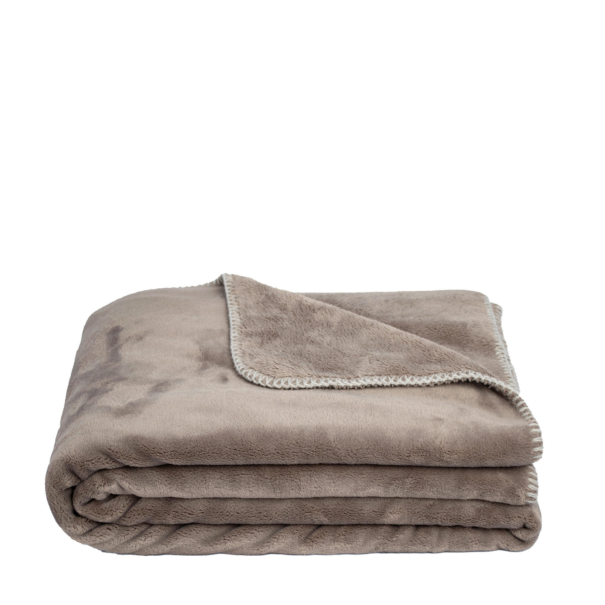 TAKARÓ 140/190 cm  - szürkésbarna, Basics, textil (140/190cm) - Zoeppritz