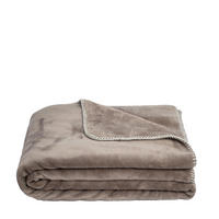 TAKARÓ 140/190 cm  - szürkésbarna, Basics, textil (140/190cm) - Zoeppritz